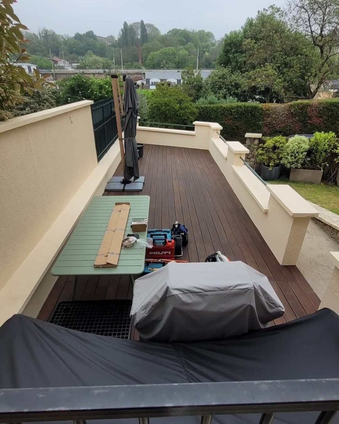 Aménagement terrasse